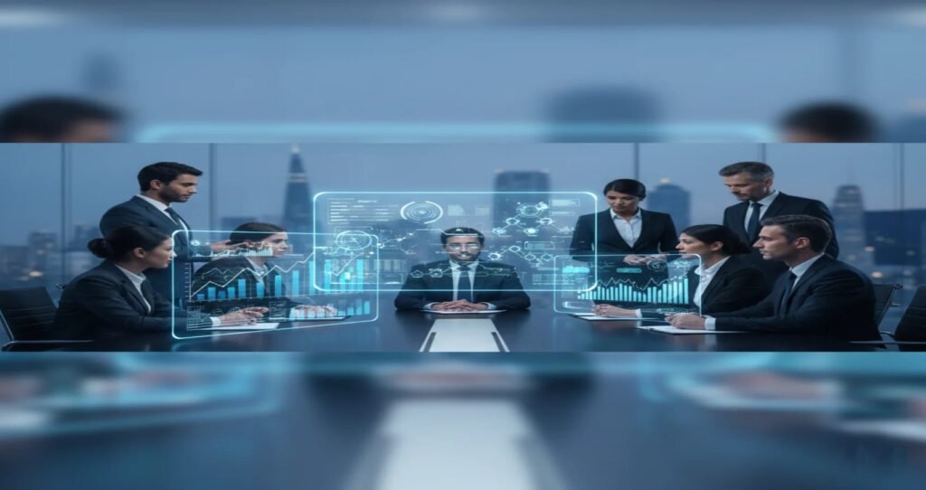 digital solutions services for scalable business growth strategy meeting