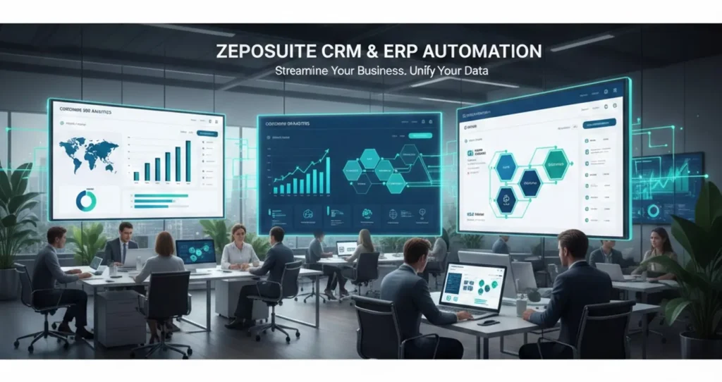 custom crm automation solutions software interface